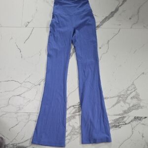 Lululemon Groove Super-High-Rise Flared Pant Nulu Regular Size 0